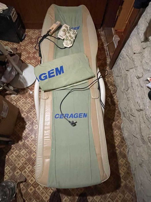 Ceragem - Pat masaj cu pietre de jad