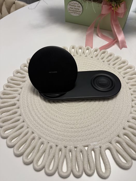 Incarcator wireless samsung dual  fast