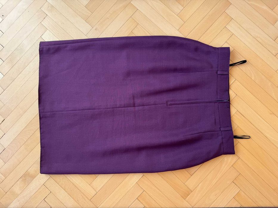 Луксозни стилни немски дълги поли - 2 броя (лилава и черна)