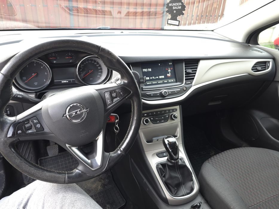 Opel Astra K, pregătit de drum