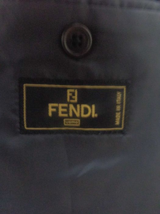Sacou gri FENDI Uomo lana marimea 52