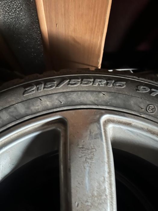 Диски PASSAT B6 с резиной 215/55/16