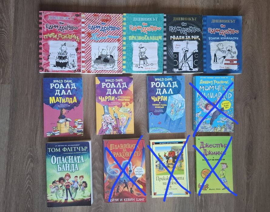 Детски книги - романи