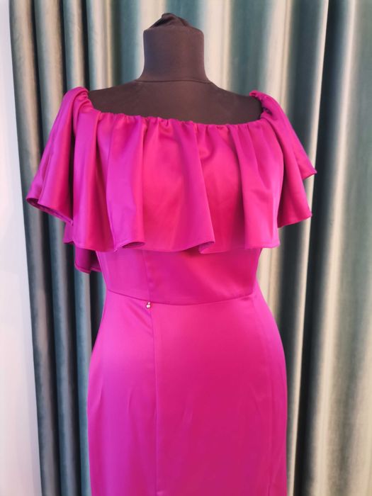 Rochie eleganta din satin poema