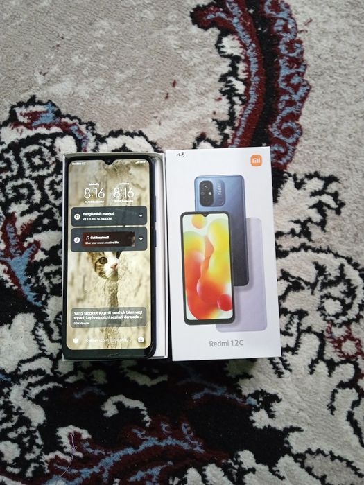 Resmi 12c  4+3ga 128xotira