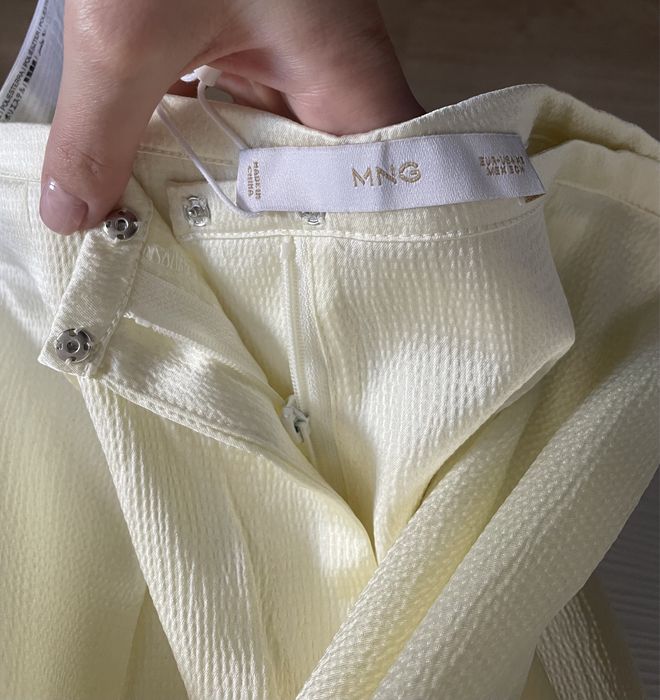 Pantaloni satinati palazzo