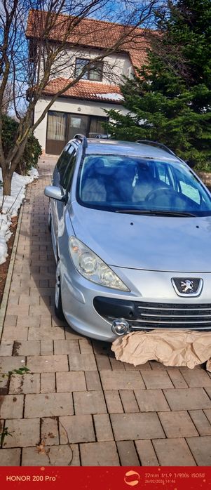 Peugeot 307 break 1.6 hdi 110cp an2007 km 142000 primul pr. Fără probl