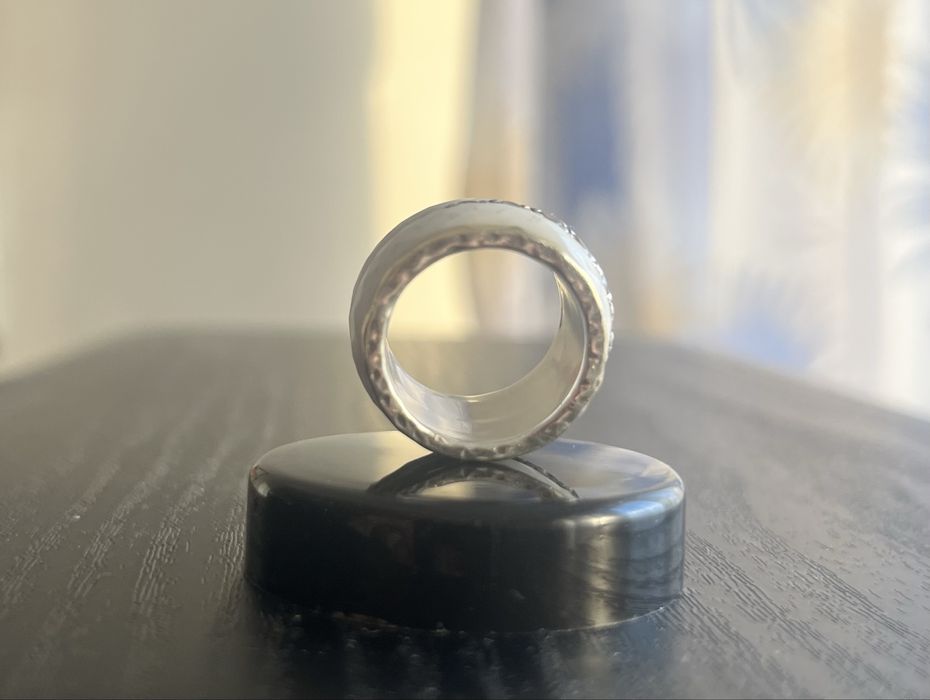 Кольцо серебрянное David