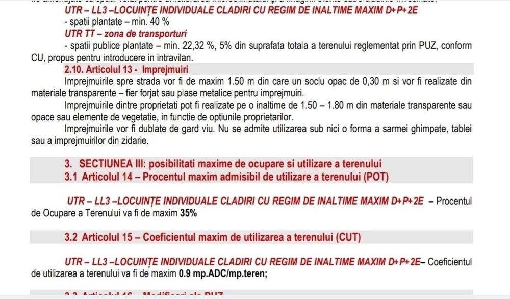 Teren intravilan – Bd. Rosetti / Vânători – municipiul Iasi