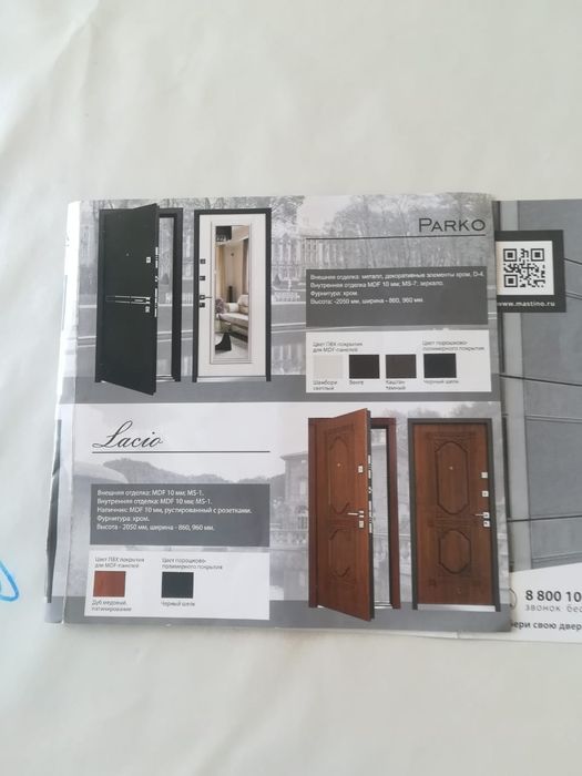 Стальная дверь MASTINO