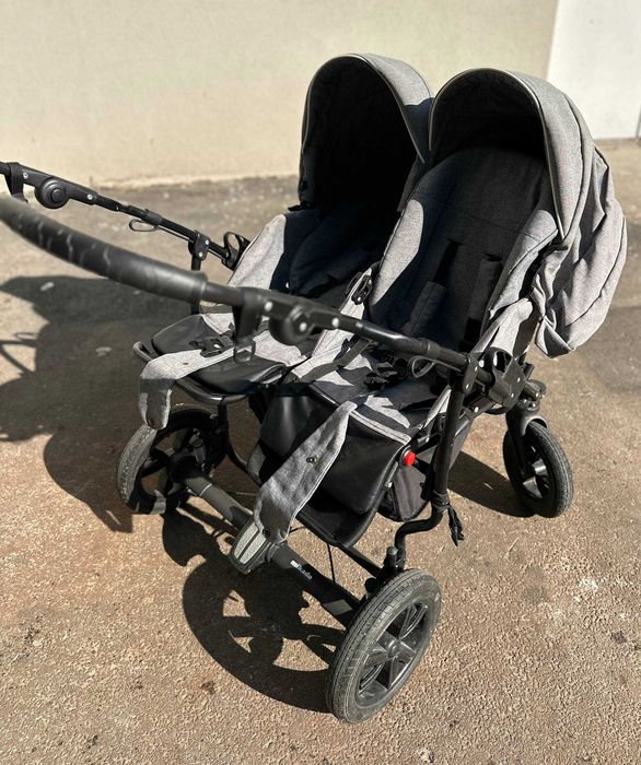 Mikado twin 3 în 1 cărucior dublu