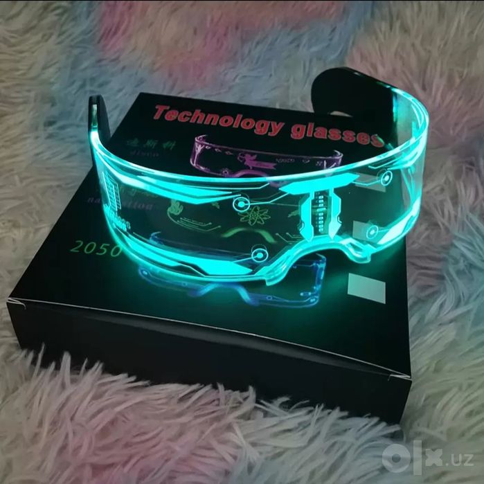 Светящие очки Cyberpunk