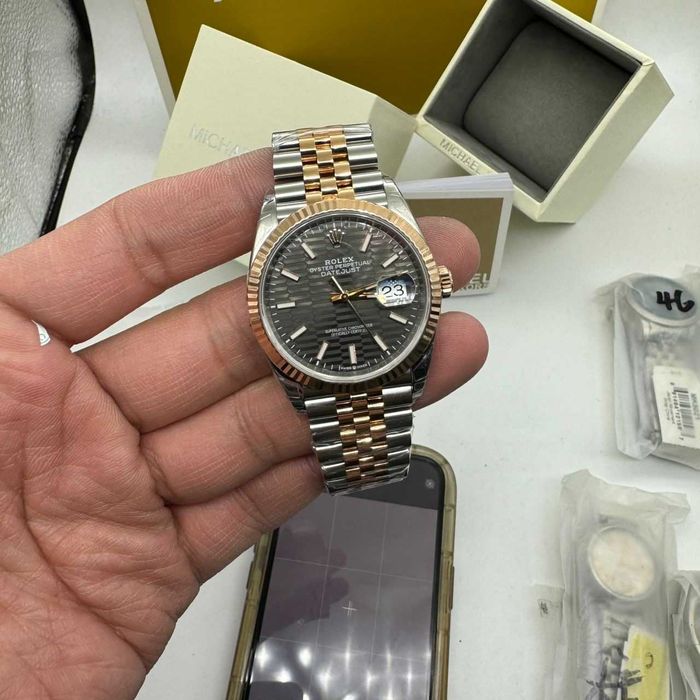 rolex datejust 36/41mm двуцветен