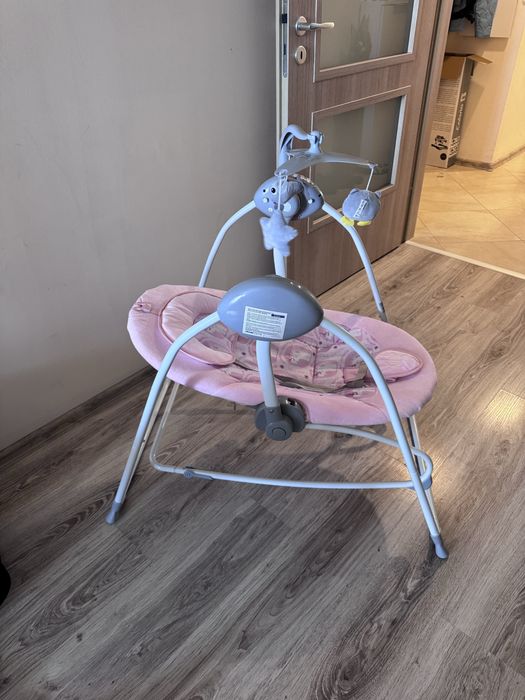 CHIPOLINO Електрическа бебешка люлка - шезлонг НУКС ПУДРА