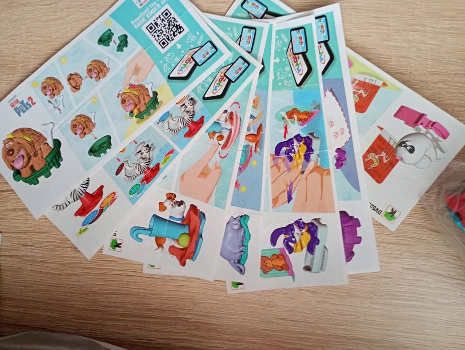 Серия киндер secret life of pets