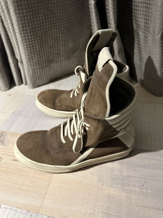 Rick owens geobaskets snd ramones