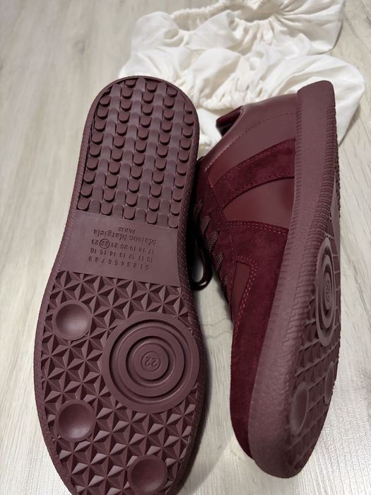 Maison Margiela Gats low burgundy 41