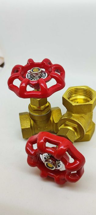 Вентиль запорный латунный муфтовый 15Б3р DN15 PN16 - DN50 PN16