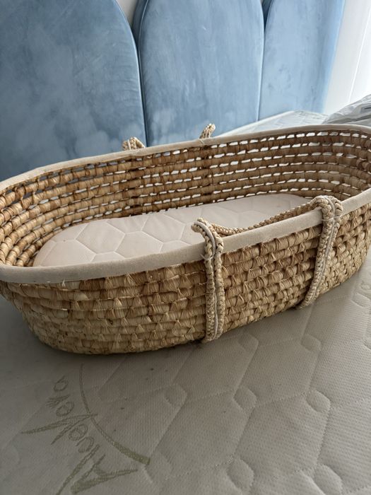 Cos bebe natural set cu salteluta