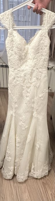 Свадебное платье oleg cassini xs-s