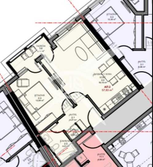 Двустаен апартамент в Поморие 786-23501