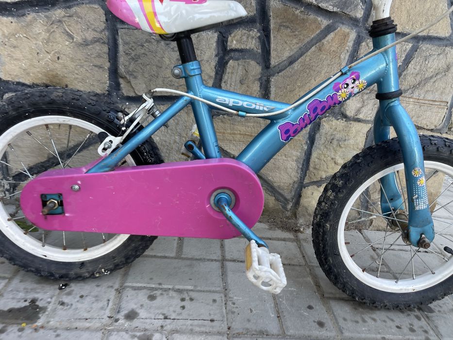 Bicicleta copii apollo pompom roti 14”