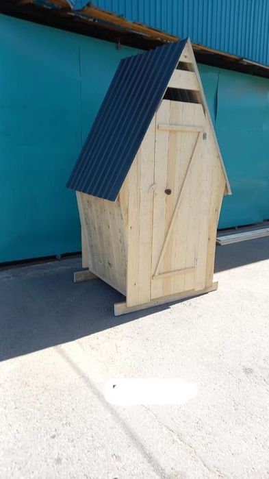 Уличный Деревянные туалет