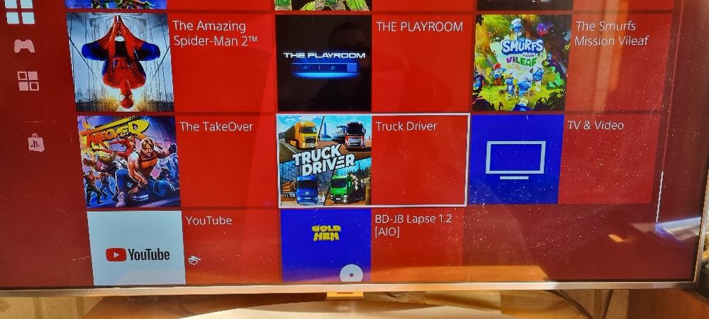 Ps4 slim 500 gb gold hen