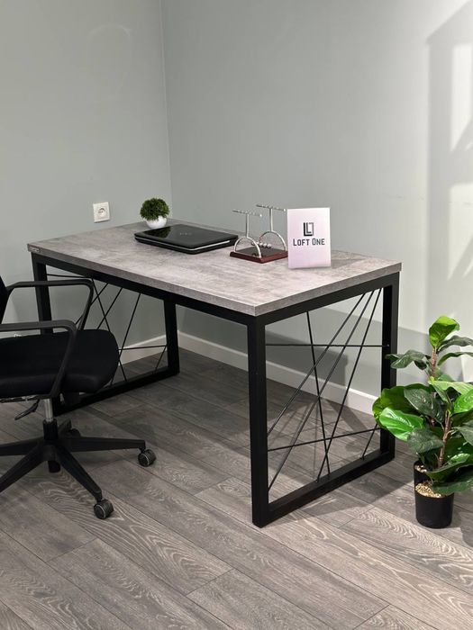 Стол лофт, офисный стол, компьютерный стол,