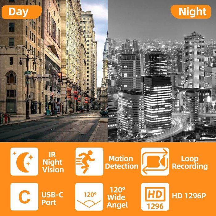 64GB Body Camera с дисплей от Hoestr A39