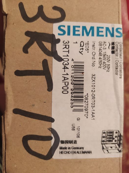 Контакторы Siemens, Andeli