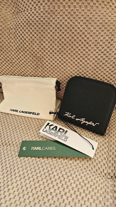 Портфейл на Karl Lagerfeld естествена кожа
