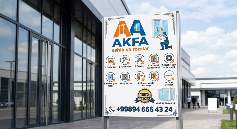 10% Skidka akfa eshik va romlar uchun mantaj setka garantiya bonus
