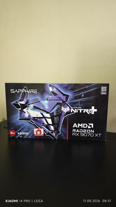 Sapphire Radeon RX 9070 XT Nitro+ 16GB — НОВАЯ OPEN BOX
