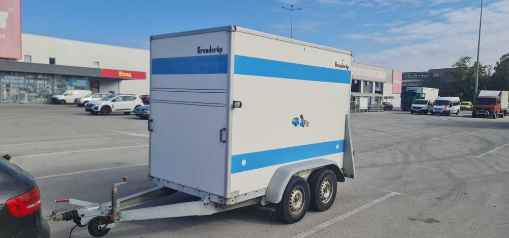 Немско ремарке Brenderup K1504T 1.5т товарно/фургон