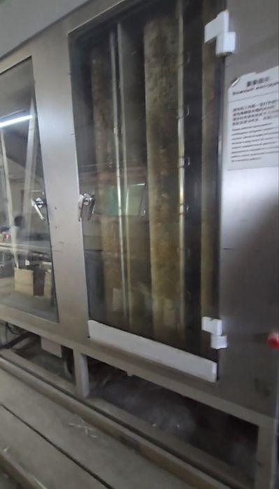 Автоматическая мойка стекла с  прессом