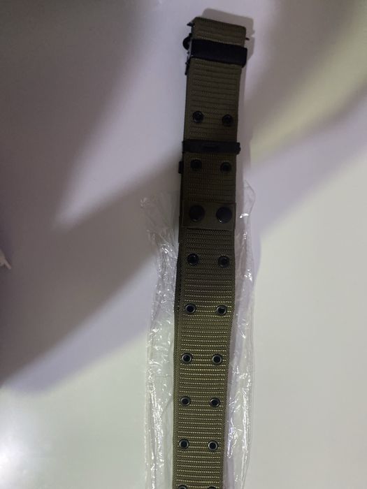 Военный ремень зеленый