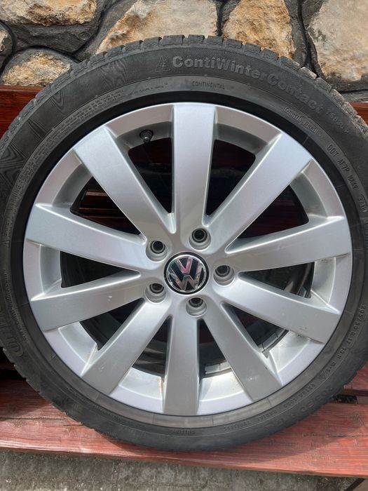 Джанти с гуми 17 5х112 Фолксваген Djanti s gumi 17 5x112 VW Originalni