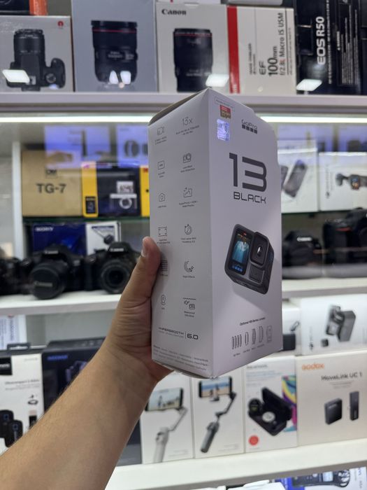 Gopro 13 black kit + sumka +64 gb fleshka