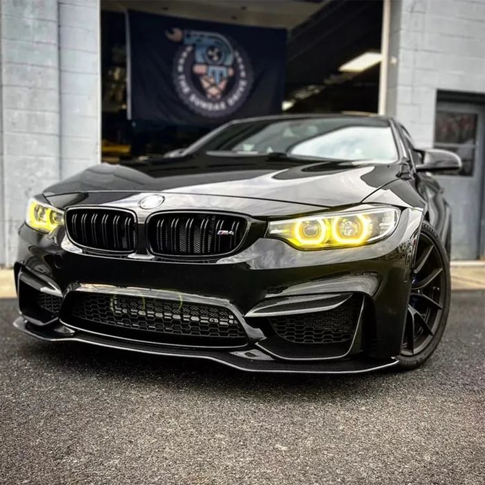 Bmw drl/angel eye galben csl style