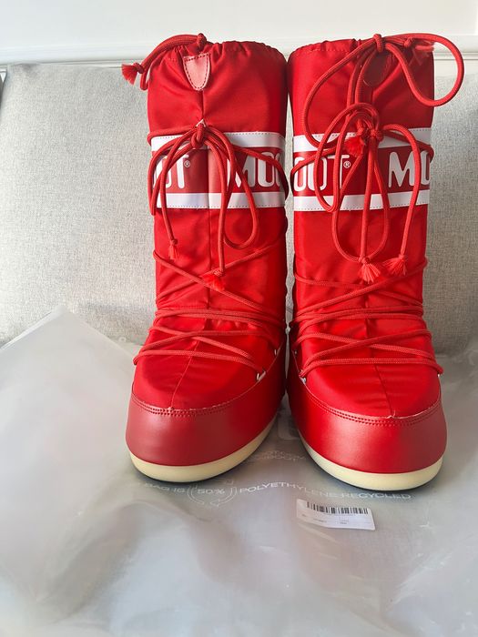 Нови червени Moon boot 39-41