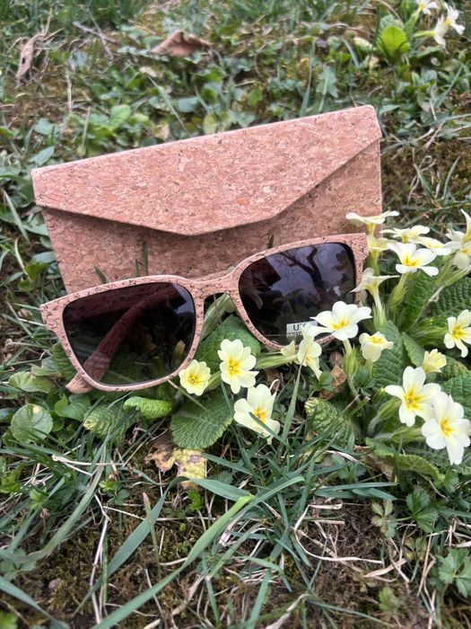 Коркови слънчеви очила с кутия