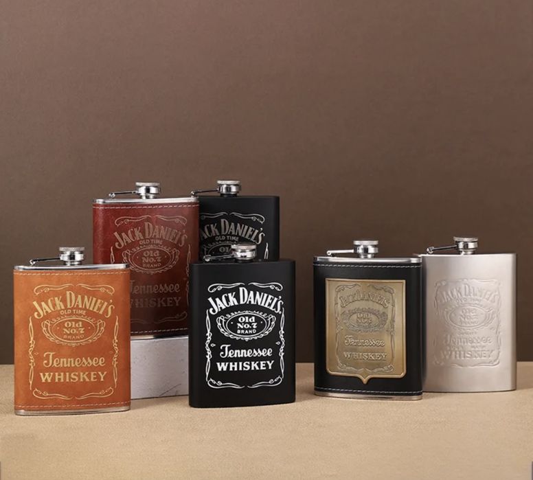 манерка за алкохол JACK DANIELS подаръчна неръждаема стомана 266 мл