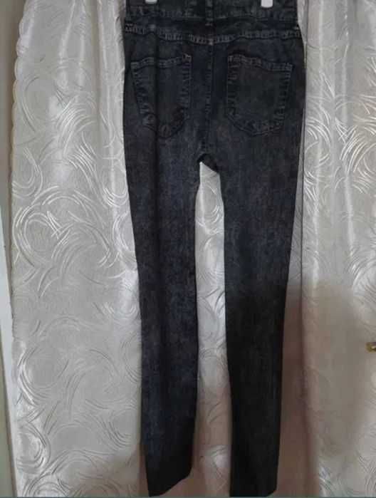 Leggins imitație blugi