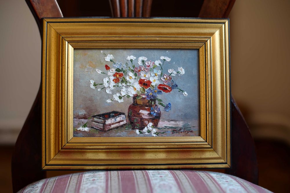 Tablou original Cristian Duțulescu 16,5 x 11,5 cm