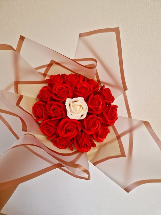 Buchete trandafiri sapun