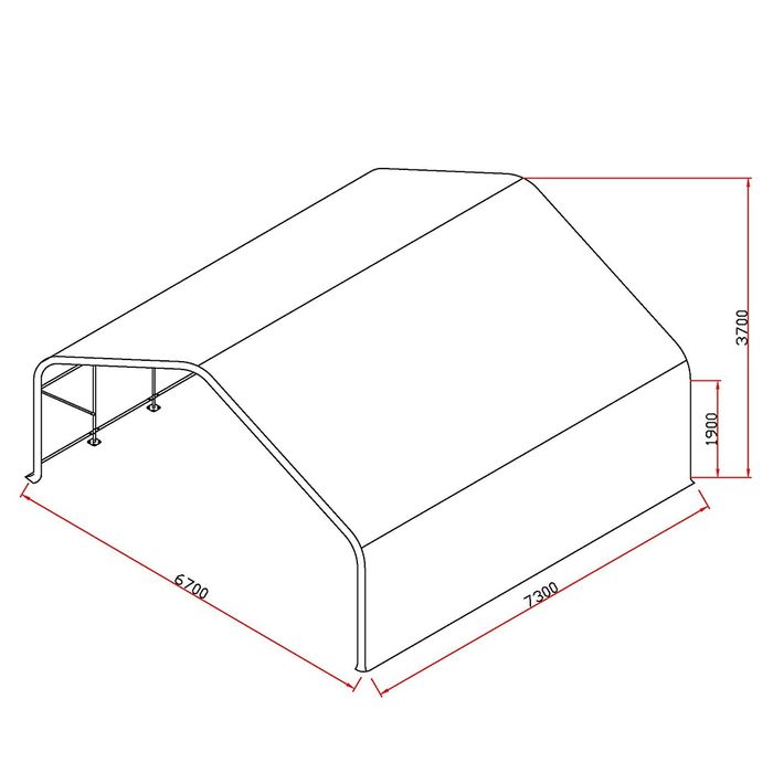 Cort de gradina pavilion