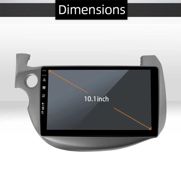 Мултимедия с Android за Honda Fit Jazz Андроид навигация плеър 2DIN