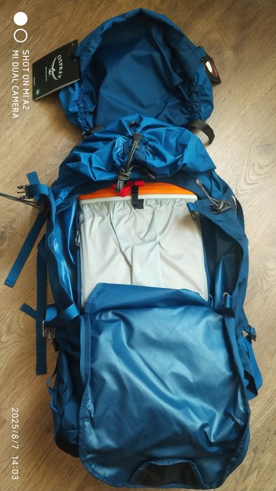 Osprey Aether 55 Deep Water Blue