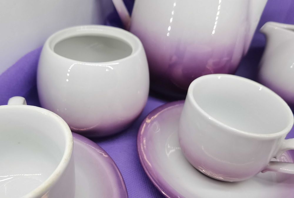 Керамичен комплект, сервиз за кафе